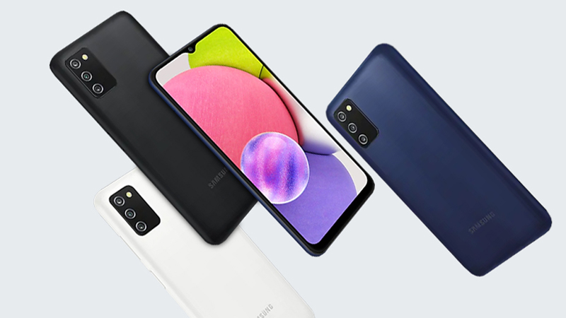 Samsung Galaxy A03s có nhiều lựa chọn màu hơn